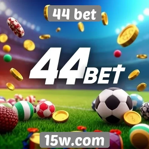 Variedade de jogos disponíveis na plataforma 44 bet